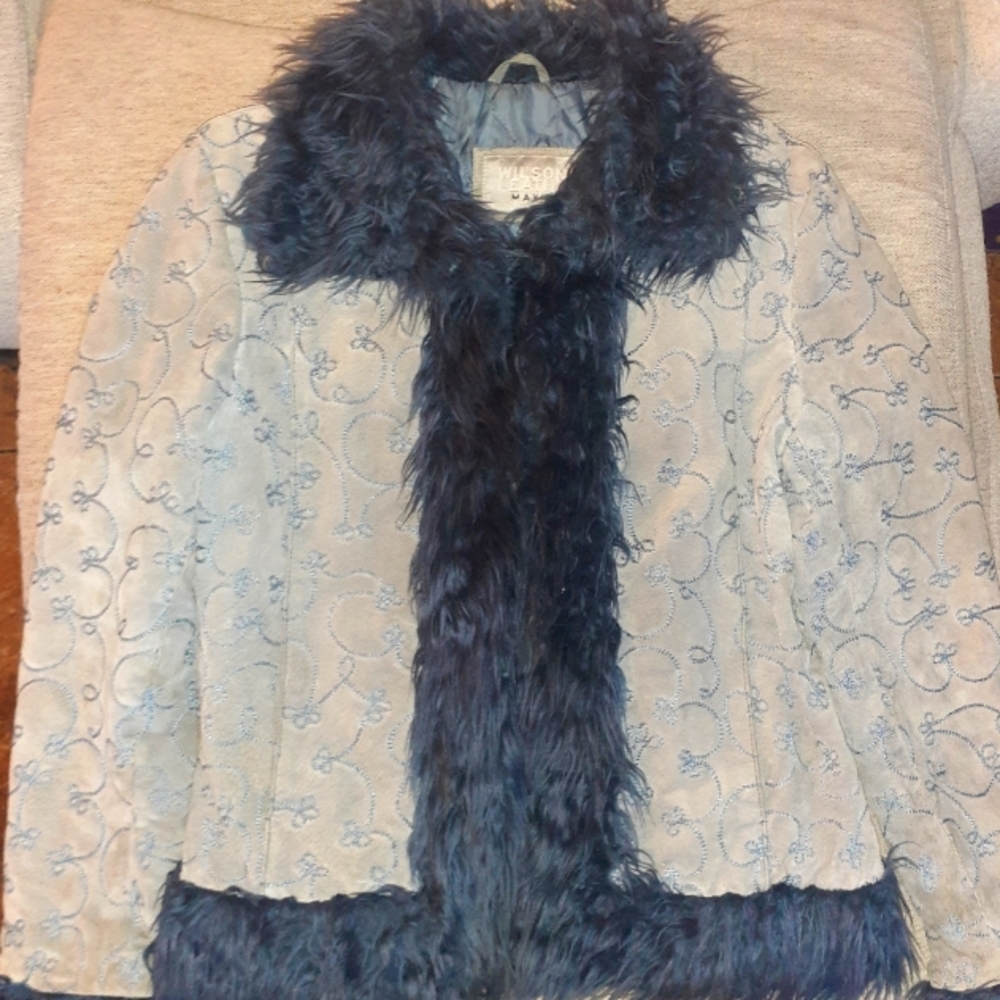 Blue Wilson's Leather Jacket